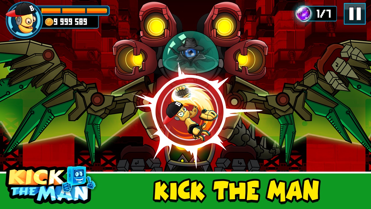 Kick the Man Hack screenshot 2 - iOS game interface