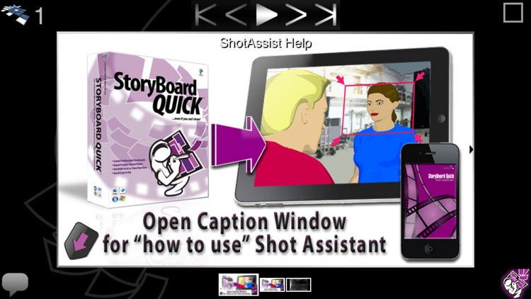 StoryBoard Quick Shot Assist