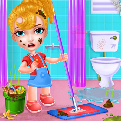 Clean up - House Cleaning Game