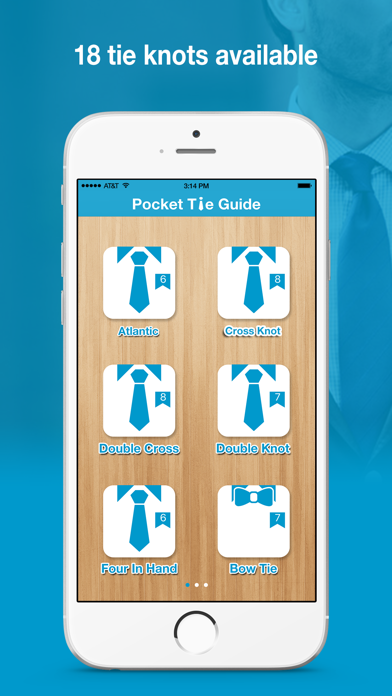How to cancel & delete Pocket Tie Guide - Easy Necktie knot from iphone & ipad 1