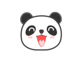 Lovely Panda Emoji Stickers