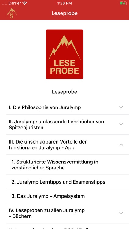 Leseprobe Juralymp