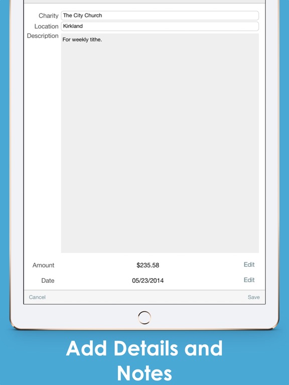 Screenshot #6 pour iGiveIt PRO Donation & Charity