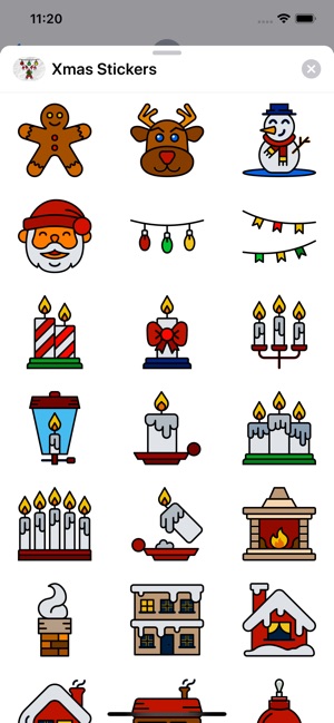 100 Christmas stickers(圖1)-速報App