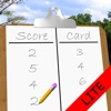 Golf & Discgolf scorecard Lite