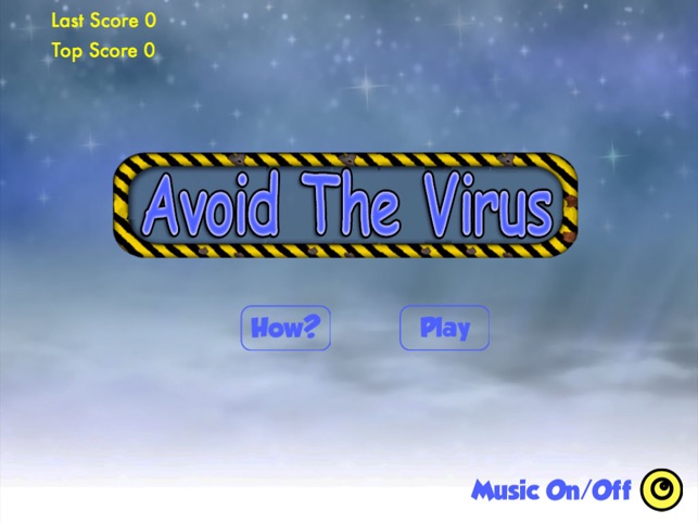 Avoid The Virus Attack, game for IOS