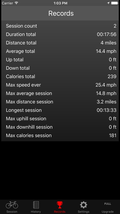 Fitmeter Bike Basic - Cycling screenshot-3