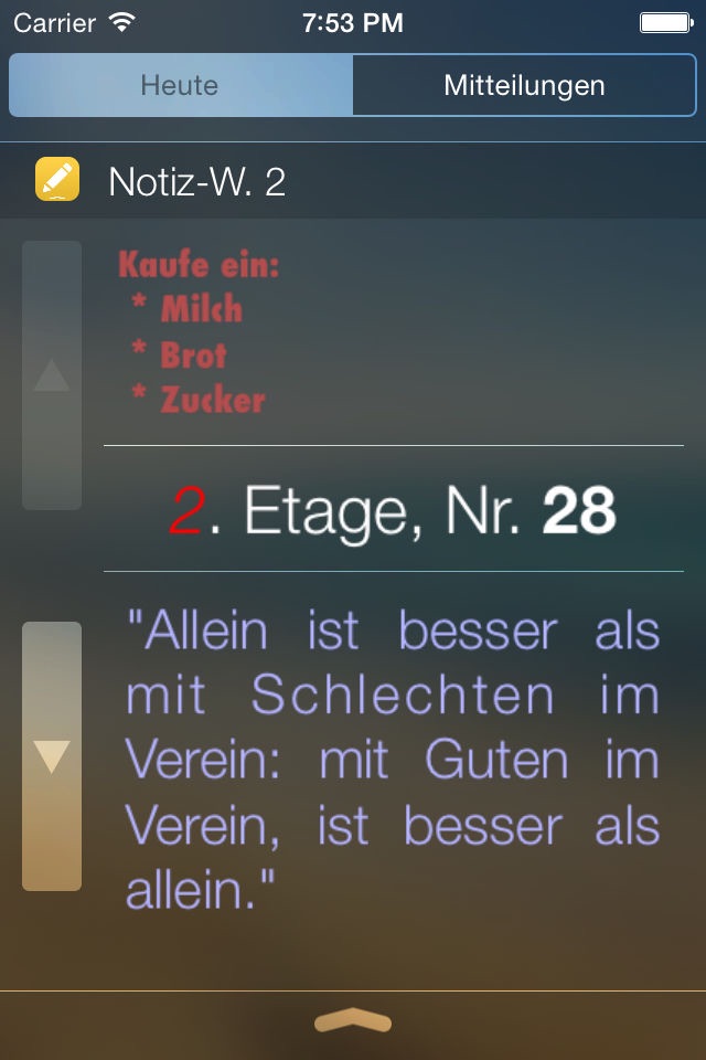 Note Widget screenshot 2