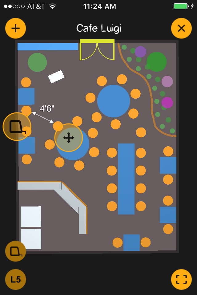 K.I.S.S. Room Layout screenshot 2