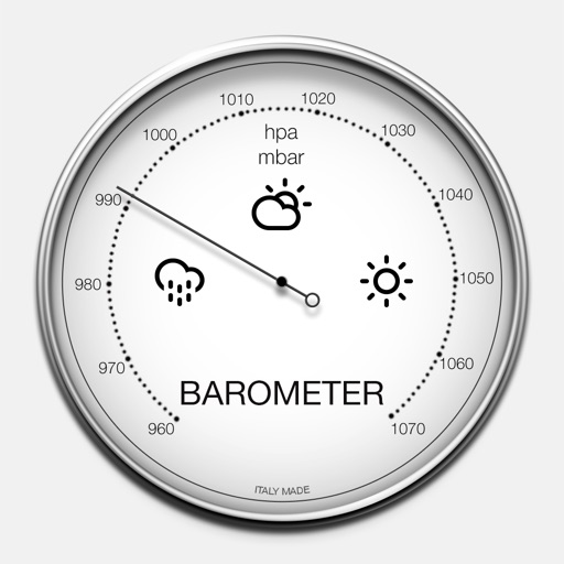 Barometer-Atmospheric pressure on MyAppFree