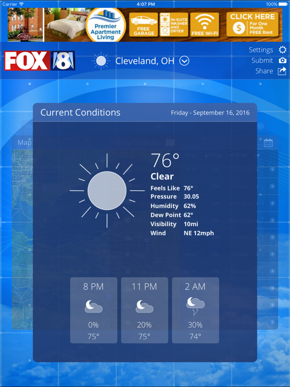 FOX8 Cleveland Weatherのおすすめ画像1