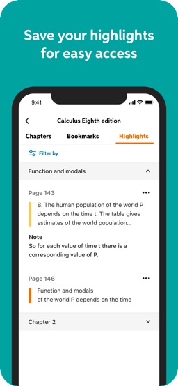 Chegg eReader app screenshot