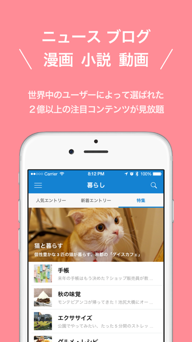 はてなブックマーク screenshot1