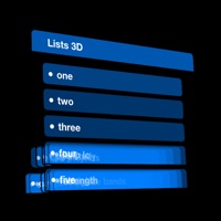 Lists 3D - to-do & outline