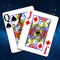Pinochle card game featuring: