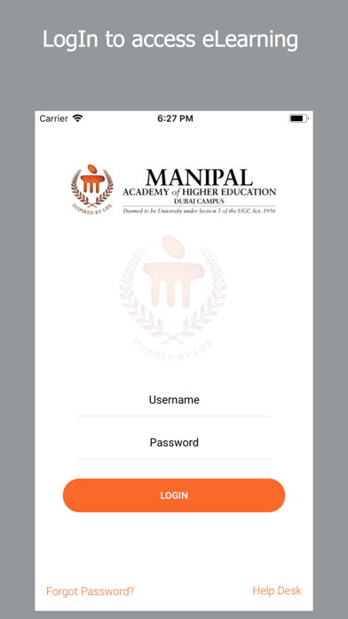 How to cancel & delete Manipal Dubai- Edunxt from iphone & ipad 1