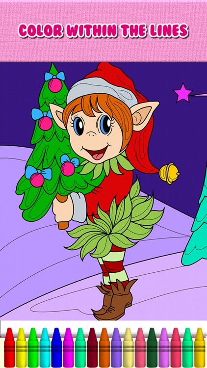 Christmas Coloring Book Games screenshot-3