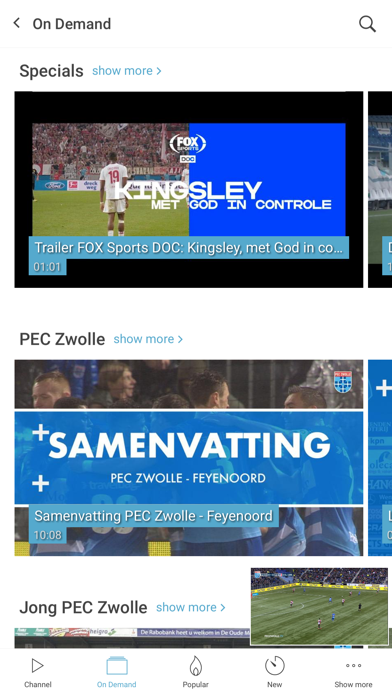 PEC Zwolle TVのおすすめ画像4