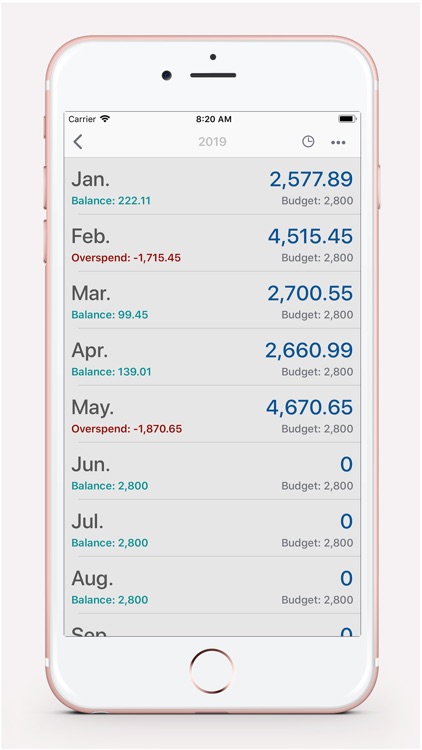 Calculator-Save expenses list screenshot-3