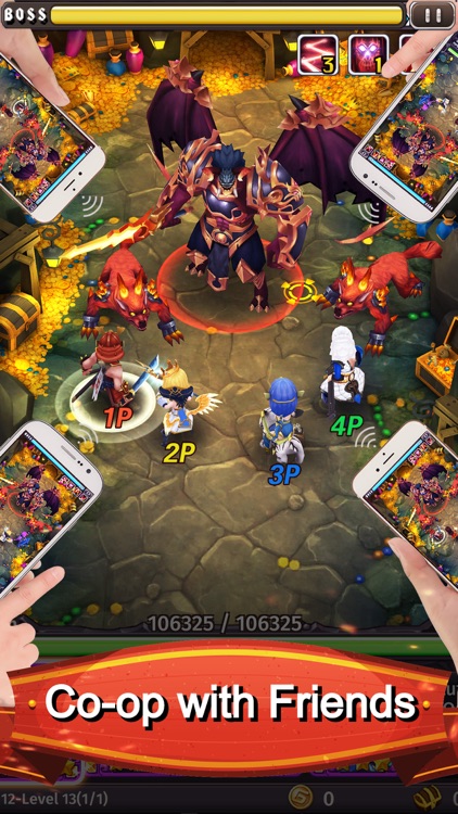 Hyper Heroes: Marble-Like RPG screenshot-3