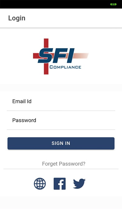 SFI Safety App screenshot 2
