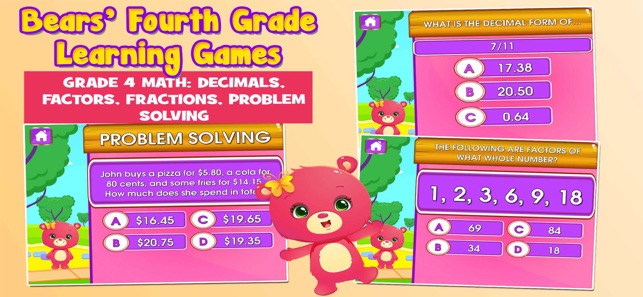 Bears 4th Grade School Games(圖5)-速報App