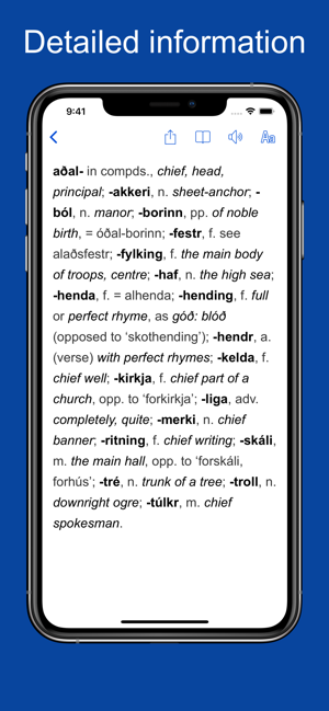 Old Icelandic Dictionary(圖2)-速報App