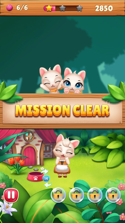 Bubble Cats Puzzle Mania screenshot-5