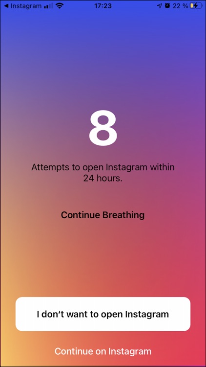 one sec — take a deep breath