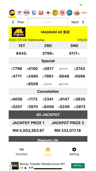 Date 2022 special draw 4d 2022