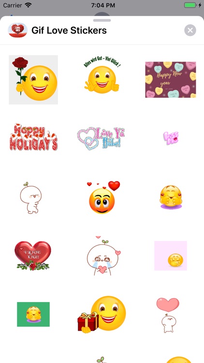 Love Gifs - Love Stickers Pack screenshot-4