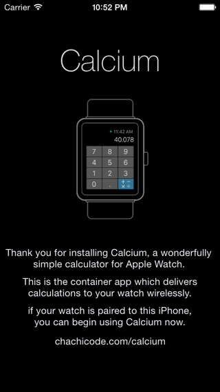 Calcium: アップルウォッチ用電卓のおすすめ画像1