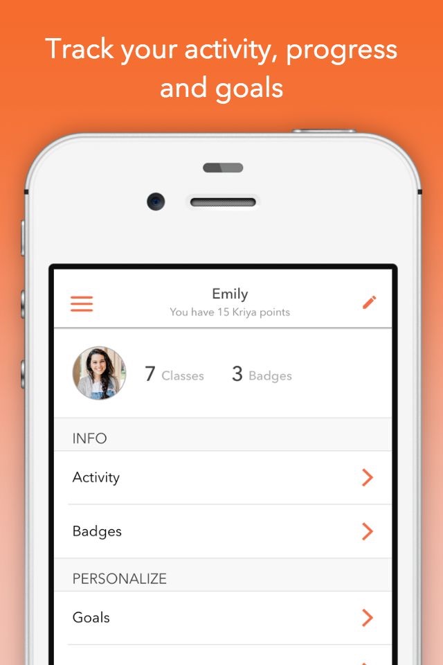 Track Yoga – A Simple Yoga App screenshot 4