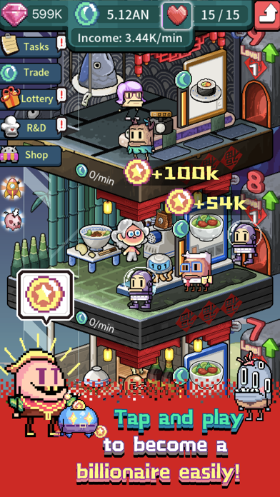 Foodie Tower: Cooking tycoon screenshot 2