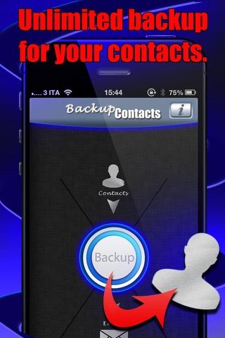 Backup Contacts Pro. screenshot 2