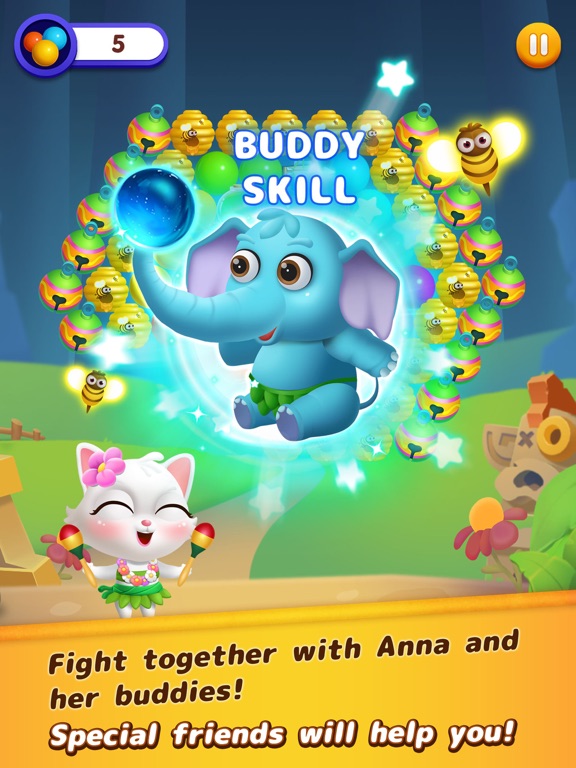 Bubble Shooter - Cat Island screenshot 3