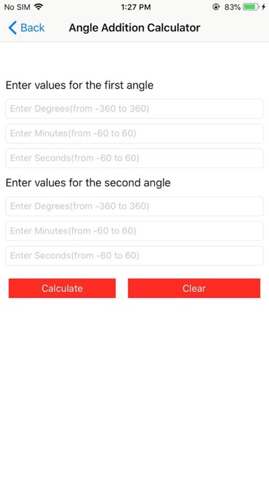 TrigonometryCalculations screenshot 2