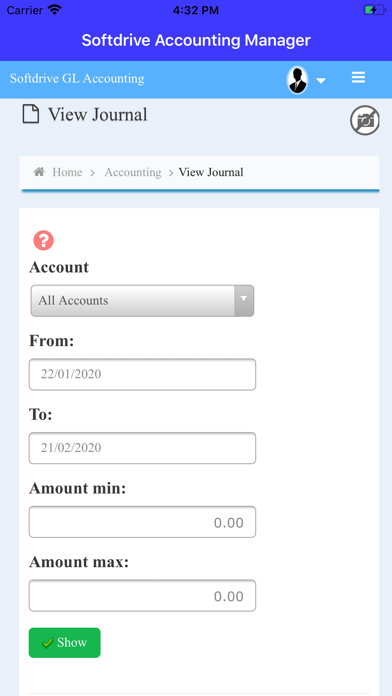Softdrive Accounting Manager screenshot 2