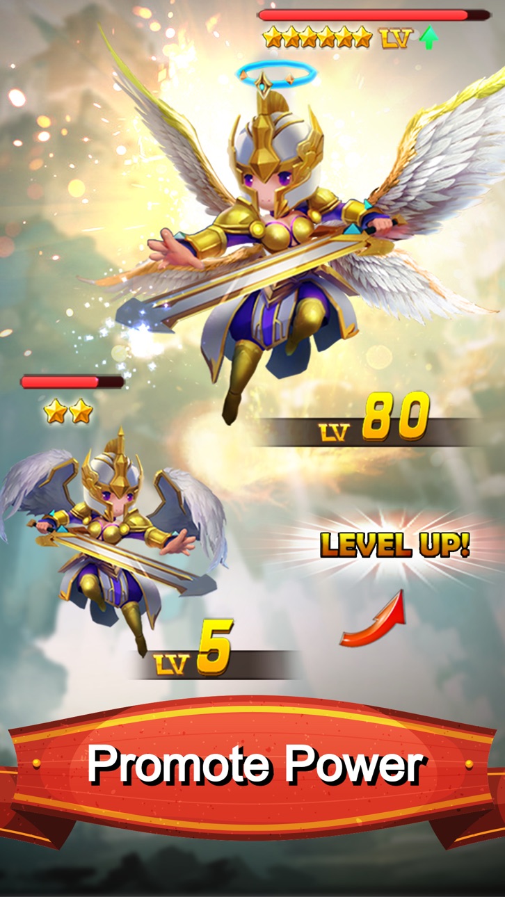 Hyper Heroes: Marble-Like RPG - Free Hack screenshot 5 - iOS game interface