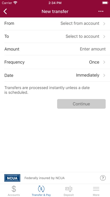 People’s Alliance FCU Mobile screenshot-4