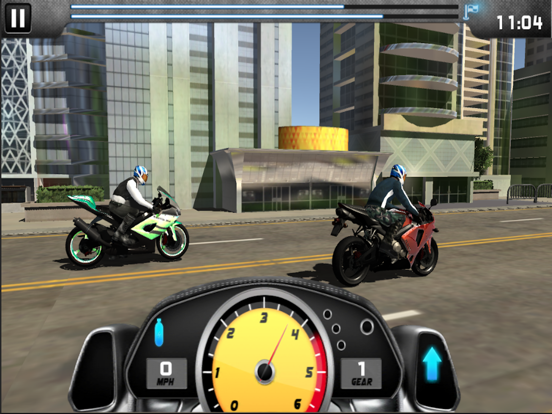 MotorBike Drag Racing screenshot 2