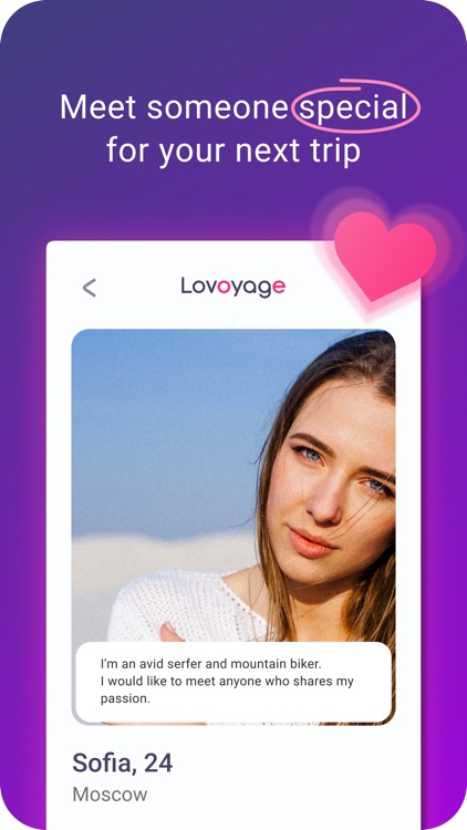 Lovoyage - Chat, Meet, Travel