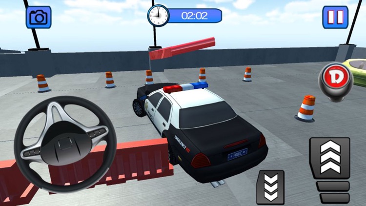 Police Car Classic Parking 3D