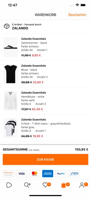 zalando adidas shirt damen
