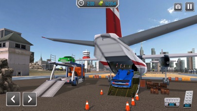 Robot Car Transporter Airplane screenshot 2