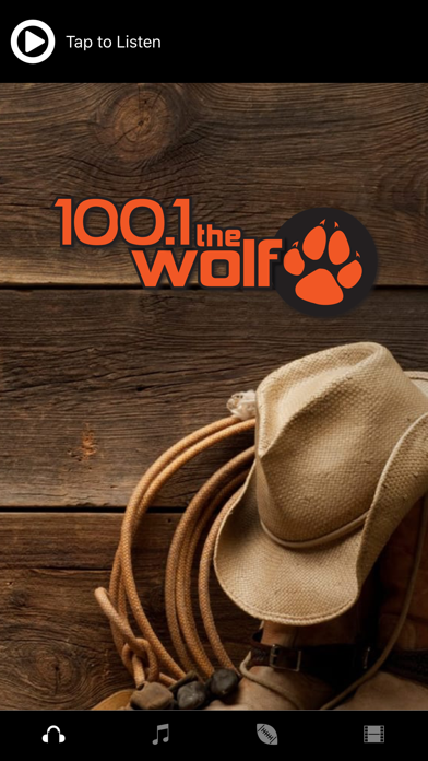 How to cancel & delete 100.1 The Wolf from iphone & ipad 1
