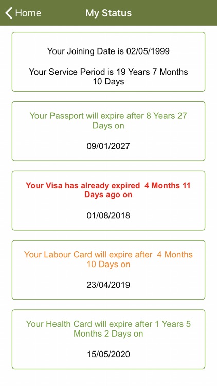 Olive Employee Self Service screenshot-4