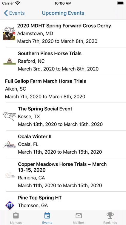 Eventing Volunteers screenshot-3