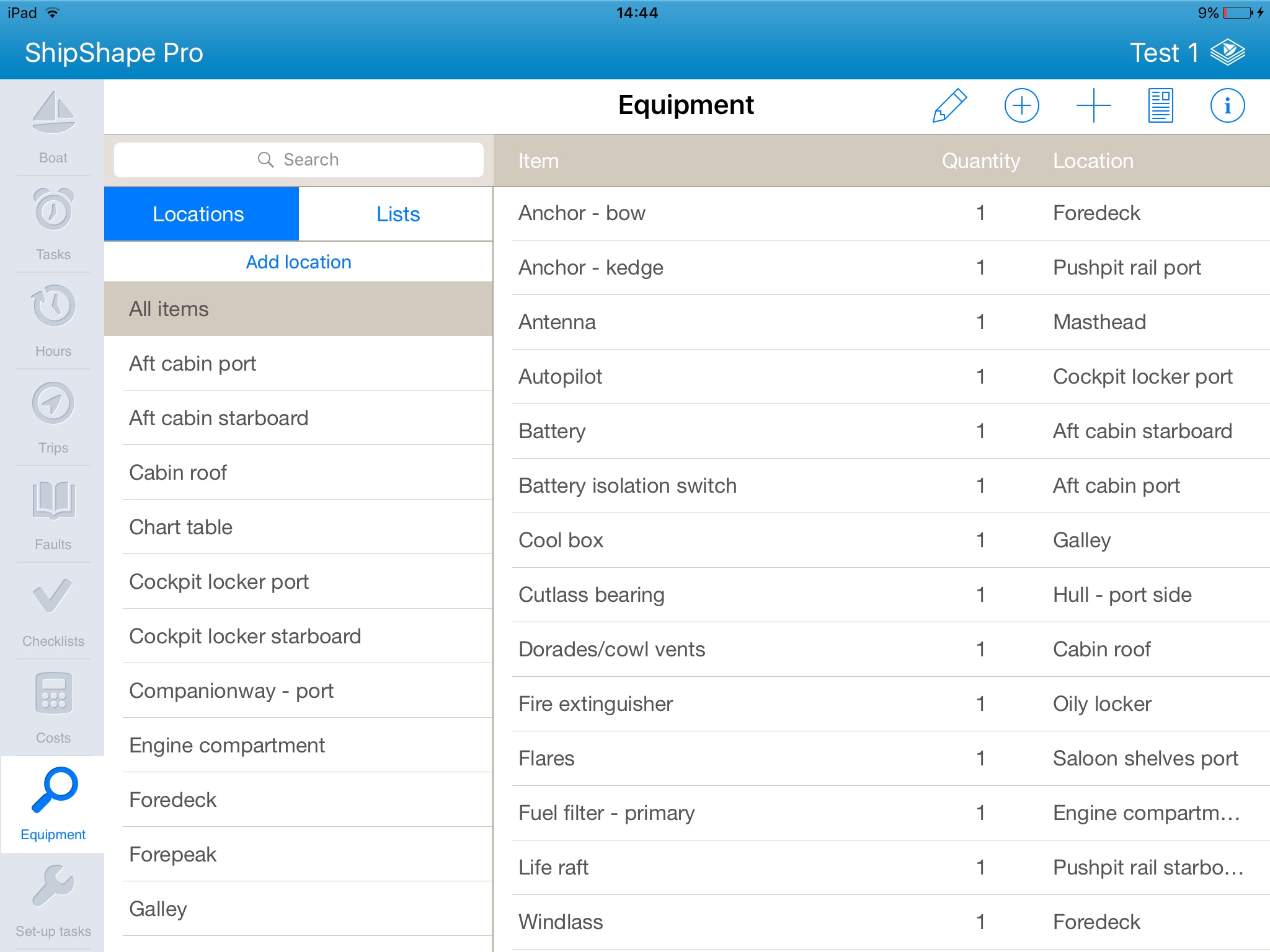 ShipShape Pro - Maintenance screenshot 3