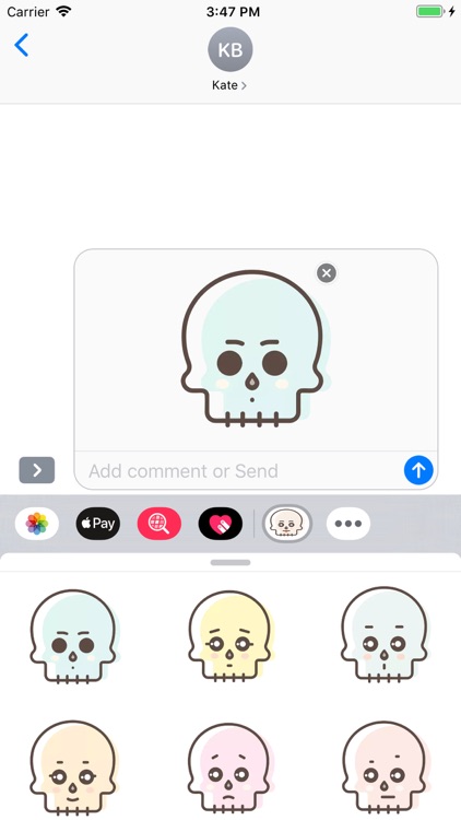 Skull Stickers Pack